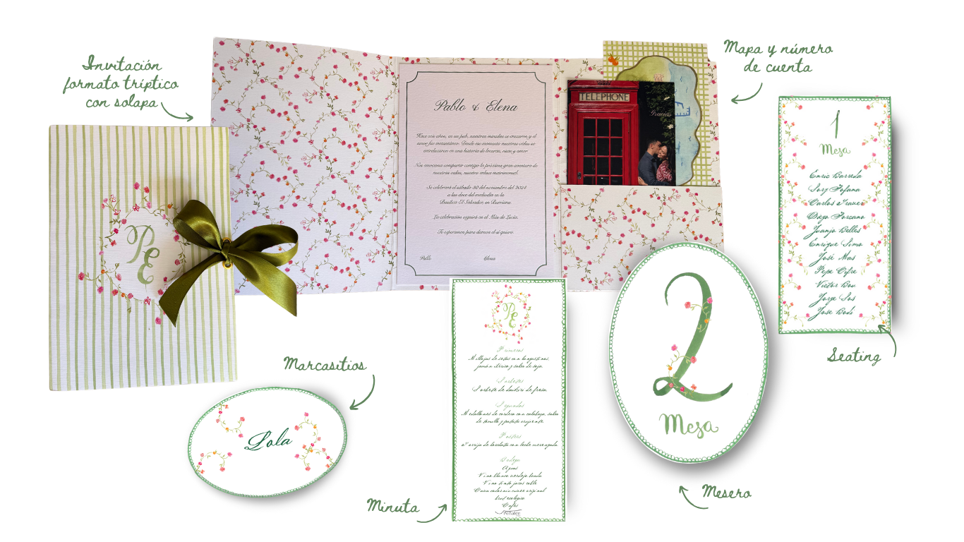 papelería personalizada boda